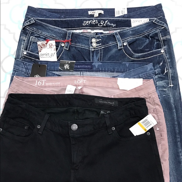 ๐๐COMPARE MEASUREMENTS W YOUR OWN JEANS THAT FIT - Picture 4 of 8